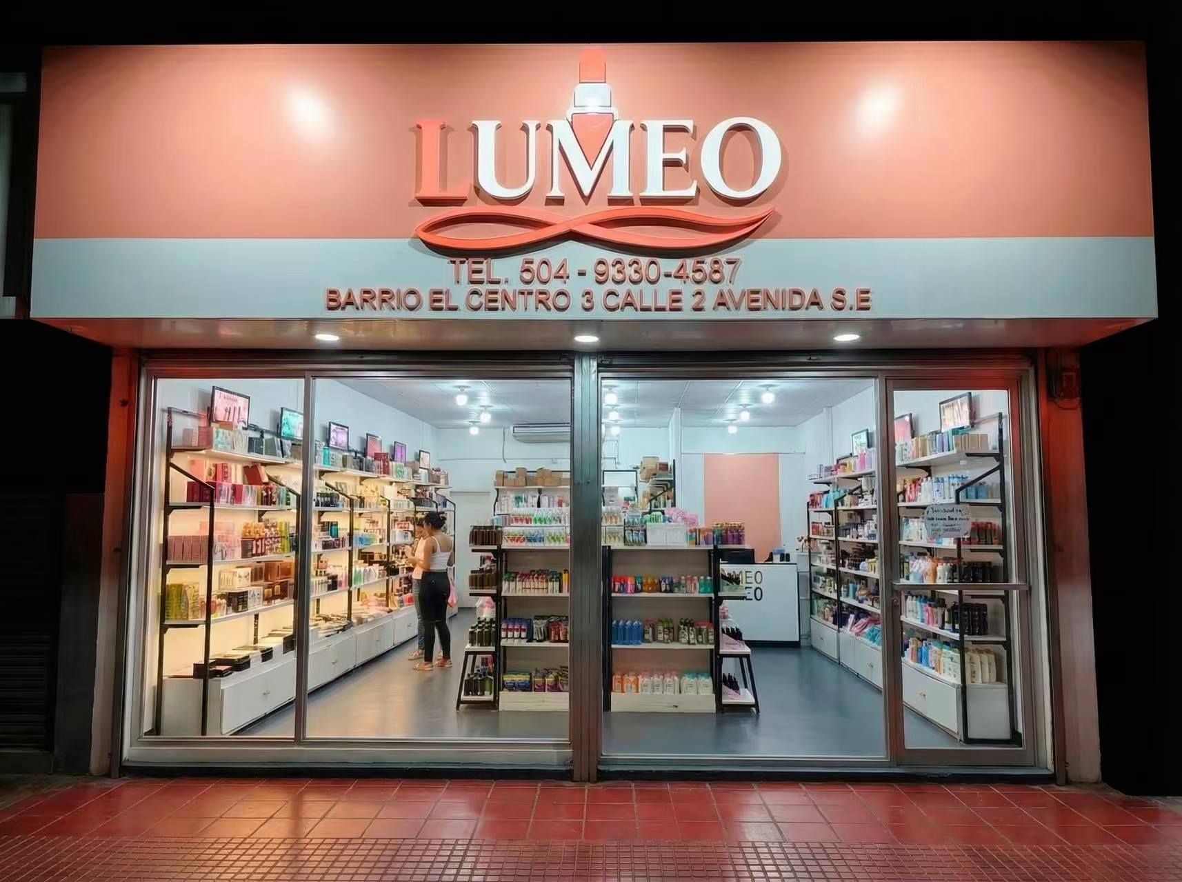 Exhibición de productos